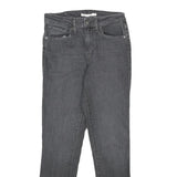 LEVI'S 721 HIGH RISE SKINNY Womens Jeans Black Slim Skinny Denim W27 L28 Bow