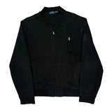 Polo By Ralph Lauren Track Jacket - 2XL Black Cotton