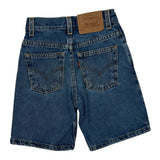 Age 7 Levis Denim Shorts - Smallw 6L Blue Cotton