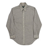 Ralph Lauren Checked Shirt - Medium Brown Cotton