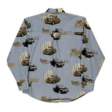 Outdoor Life Shirt - Medium Black Cotton