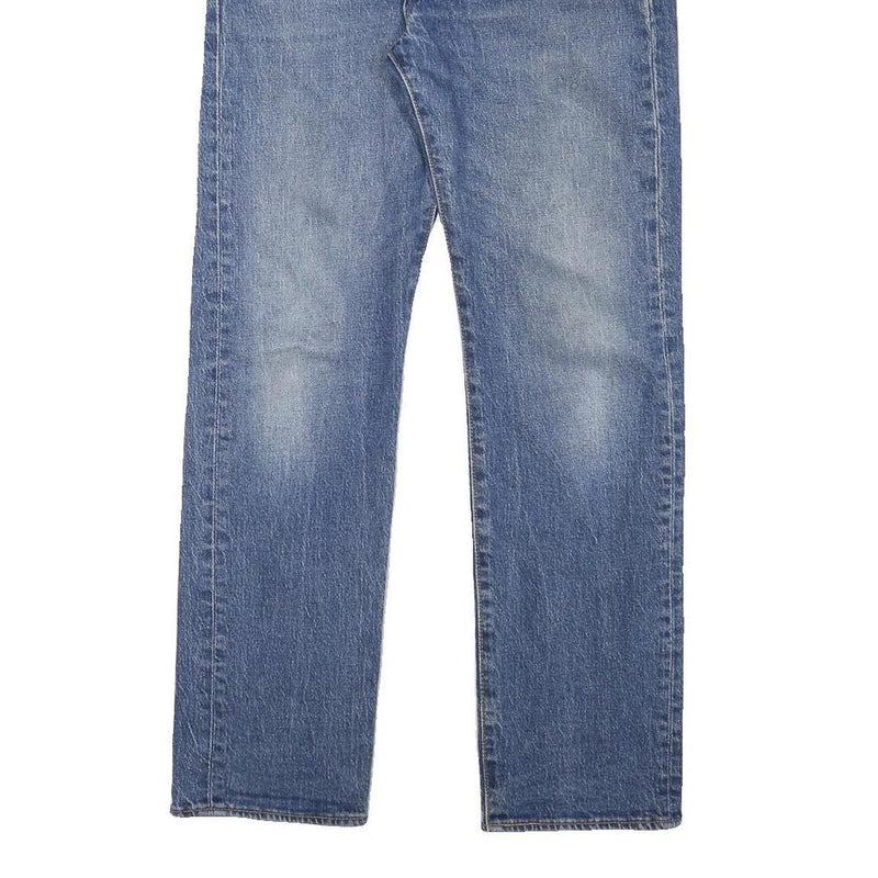 LEVI'S 501 Mens Jeans Blue Regular Straight Denim Medium W31 L30 Classic Fit