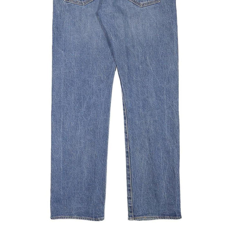 LEVI'S 501 Mens Jeans Blue Regular Straight Denim Medium W31 L30 Classic Fit