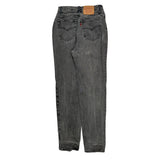 501 Levis Jeans - 26W UK 6 Grey Denim