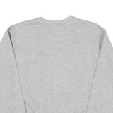 THE BEATLES Mens Grey Sweatshirt Crew Neck S Band Print Cotton Blend Pullover