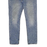 LEVI'S 512 BIG E Mens Jeans Blue Slim Skinny Denim Medium W36 L32 Classic Fit