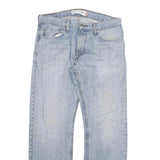 LEVI'S 514 Mens Jeans Blue Slim Straight Denim Medium W33 L30 Classic Zip Button