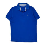 Tommy Hilfiger Polo Shirt - Medium Blue Cotton