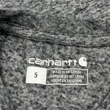 Age 5 Carhartt Long Sleeve T-Shirt - XS Gray Cotton