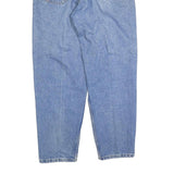 CARHARTT Mens Regular Blue Denim Light W36 L30 Relaxed Fit Cotton Blend Zip