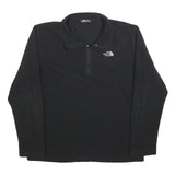 THE NORTH FACE Mens Black Plain Pullover Jumper Crew Neck Regular L Mountain
