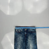 True Religion Contrast Stitch Jeans - 28W 25L Dark Wash Denim