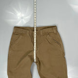 Carhartt Carpenter Trousers - 34W 30L Khaki Cotton