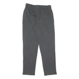 REEBOK Mens Joggers Grey S W28 L28 Cotton Slim Tapered Fit Casual Sportswear