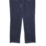 LAUREN RALPH LAUREN Womens Jeans Blue Regular Straight Denim Medium W36 L30