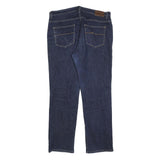 LAUREN RALPH LAUREN Womens Jeans Blue Regular Straight Denim Medium W36 L30