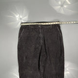 Woolrich Cord Trousers - 34W 30L Black Corduroy