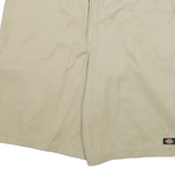 DICKIES Mens Shorts Beige Casual Loose Fit 2XL W38 Cotton Blend
