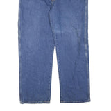 DICKIES Mens Regular Blue Denim Jeans W48 L32 Classic Cotton Blend Zip Closure