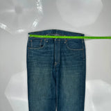 501 Levis Jeans - 36W 30L Blue Denim