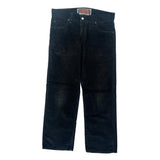 Levis Cord Trousers - 35″ Waist Black Corduroy
