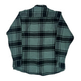 Ralph Lauren Checked Flannel Shirt - 2XL Green Cotton