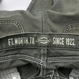 Dickies Carpenter Trousers - 30W 31L Grey Cotton