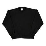 90'S Blank Made In USA Jerzees Sweatshirt - XL Black Cotton Blend