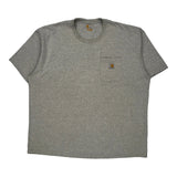 Carhartt T-Shirt - 2XL Grey Cotton