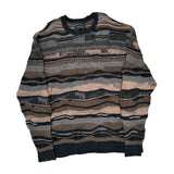 Pacsun Striped Sweater - XL Multicoloured Acrylic
