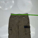 Rei Cargo Trousers - 32W 30L Brown Cotton