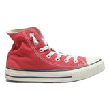 CONVERSE Chuck Taylor All Star Womens High Top Trainers Red Canvas UK 4 Classic