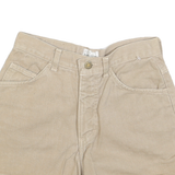 MODA INTL Womens Shorts Beige Casual XS W26 Cotton Comfort Fit