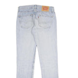 LEVI'S 511 Mens Jeans Light Blue Slim Skinny Denim W31 L34 Zip Cotton Blend