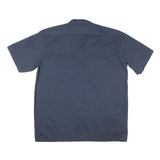 DICKIES Mens Blue Shirt XL Workwear Cotton Blend Button Pocket Casual