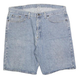 WRANGLER Mens Shorts Blue Denim Casual L W36 Classic Fit Cotton