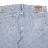 WRANGLER Mens Shorts Blue Denim Casual L W36 Classic Fit Cotton