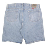 WRANGLER Mens Shorts Blue Denim Casual L W36 Classic Fit Cotton