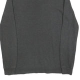 POLO RALPH LAUREN Mens Grey Long Sleeve Plain M Cotton Blend Polo Shirt Classic