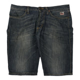 Roy Rogers Denim Shorts - 34W 12L Blue Cotton