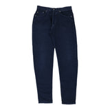 Cotton Belt Trousers - 32W 35L Blue Cotton