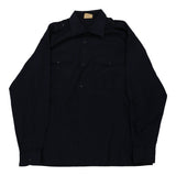 Naval Shirt - Large Navy Cotton