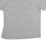 NIKE Mens Grey Football Graphic T-Shirt XL Cotton Crew Neck Short Sleeve Sports
