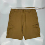 Wrangler Cargo Cargo Shorts - 36W 9L Brown Cotton