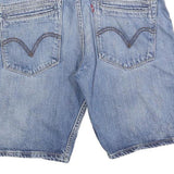 LEVI'S Mens Denim Blue Shorts 506 Standard Classic Fit M W32 Casual Cotton Blend