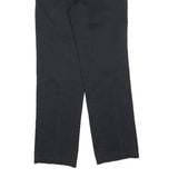 DICKIES Mens Cotton Blend Black Regular Straight Trousers W30 L31 Workwear