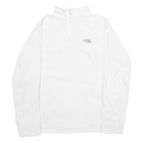 THE NORTH FACE Womens White Pullover Plain Crew Neck Basic Knit Jumper L