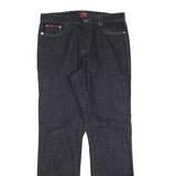 CHAPS Womens Jeans Blue Regular Straight Denim Dark W34 L34 Classic Cotton Blend