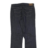 CHAPS Womens Jeans Blue Regular Straight Denim Dark W34 L34 Classic Cotton Blend