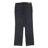 CHAPS Womens Jeans Blue Regular Straight Denim Dark W34 L34 Classic Cotton Blend